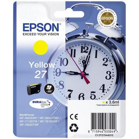 Epson 27 - Inktcartridge / Geel