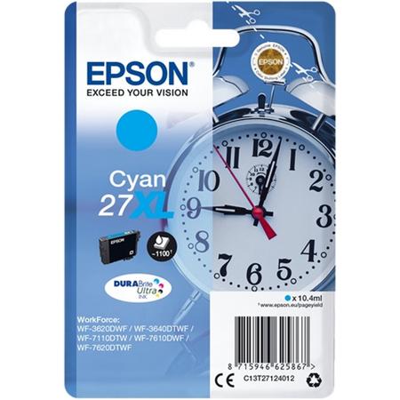 Epson 27XL - Inktcartridge / Cyaan