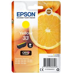 Epson 33 - Inktcartridge / Geel