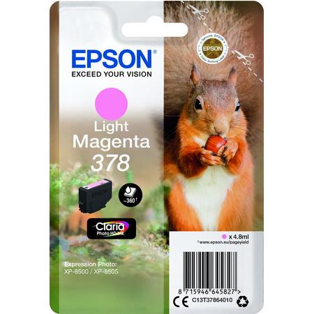 Epson C13T37864010 4.8ml Lichtmagenta 360paginas inktcartridge