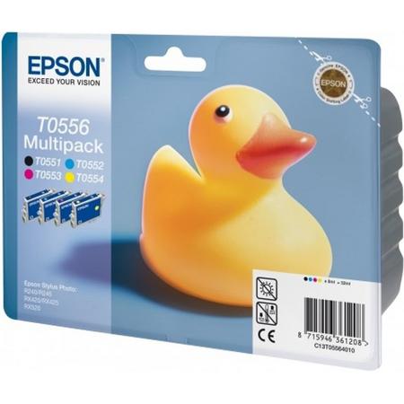 Epson T0556 - Inktcartridge / Geel / Magenta / Cyaan / Zwart