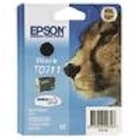 Epson T0711 Inktcartridge - Zwart