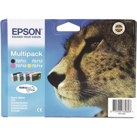 Epson T0715 - Inktcartridge / Multipack