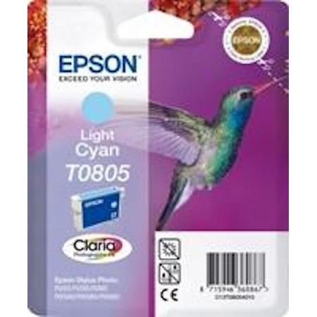 Epson T0805 Inktcartridge - Cyaan