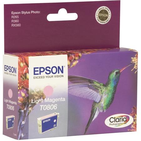 Epson T0806 - Inktcartridge / Licht Magenta