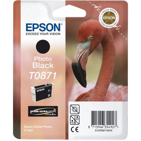 Epson T0871 - Inktcartridge / Zwart