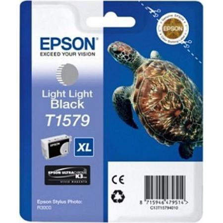 Epson T1579 - Inktcartridge / Licht Zwart