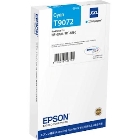 Epson T9072XXL - Inktcartridge / Cyaan