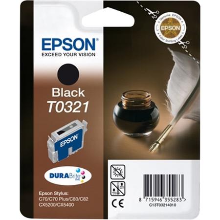 Epson inktcartridge T032140 zwart (2 stuks)