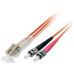 Equip LC/ST 9/125μm 2.0m 2m LC ST Geel Glasvezel kabel