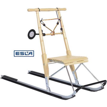 ESLA - Kicksledes - Compact - voor personen 160 CM - met snowrunners