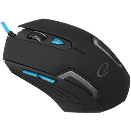 Esperanza Gaming Mouse MX205 Fighter Black/Blue