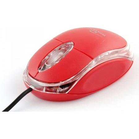 Esperanza Titanum USB Optisch 1000DPI Rechtshandig Rood muis