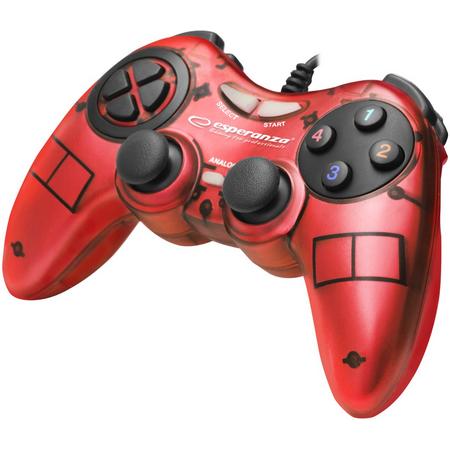 PC Controller Fighter - Rood