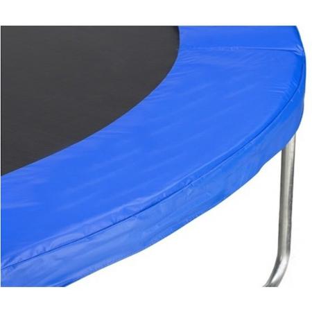 Trampoline rand universeel 420 – 430 cm rond (14FT) blauw beschermrand randkussen trampolinerand