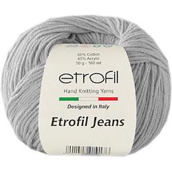 ETROFIL-Jeans -Grijs 68 - Haak- en Breigaren-55% Katoen 45% Acryl