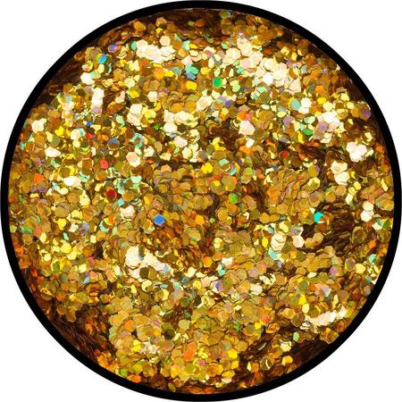 Eulenspiegel Goud - Juweel (grof) Holografisch Strooi Glitter 2 gram