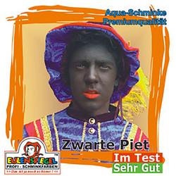 Eulenspiegel Zwarte / Bruine Piet schmink set compleet