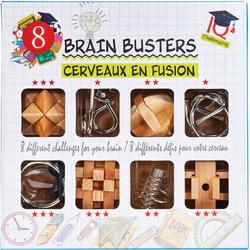 Eureka 3d Puzzle Behendigheidsspellen Brain Busters 8 Stuks