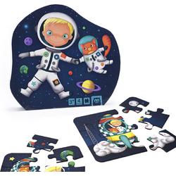 Eurekakids Puzzel 4 in 1 Astronaut - Vier Kinderpuzzels in Mooie Doos