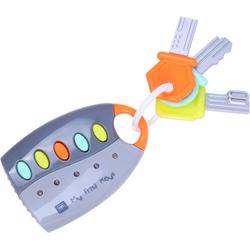 Sleutelbos voor Kinderen - Eurekakids - Speelgoed Autosleutels met Lichtjes en Geluid - Baby - Inclusief Batterijen