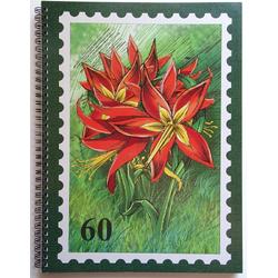 Postzegel Insteekboek Bloemen