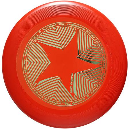Eurodisc Ultra Star - Frisbee - Rood combi