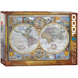 Eurographics Antique Map 1000pcs Legpuzzel 1000 stuk(s)