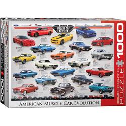 Eurographics legpuzzel - American Muscle Car Evolution - 1000 stukjes