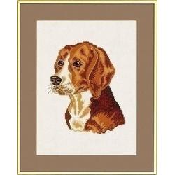 Eva Rosenstand borduurpakket Beagle 12-909