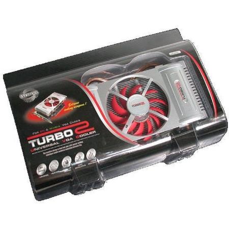 Evercool Turbo 2 Dual Heatpipe Universele VGA Cooler