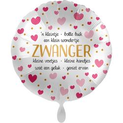 Everloon - Folieballon - Zwanger - 43cm - voor oa babyshower