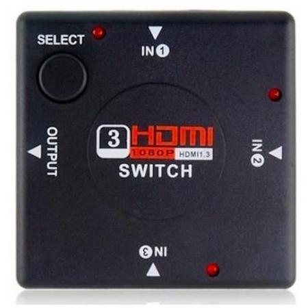 3 Poorts Automatisch HDMI Switch