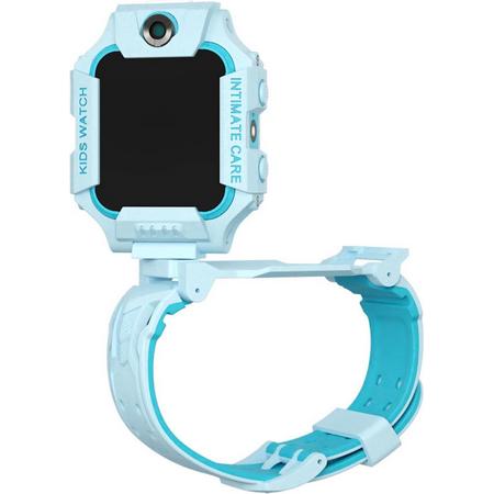 Everyday Life Q88 - Smartwatch kinderen met Apple & Android app koppeling - iPhone - iPad - Horloge Kinderen - Bellen - Camera - Touchscreen - GPS Tracker - Rekenen - Educatief - Leerzaam - Blauw - Cadeautip