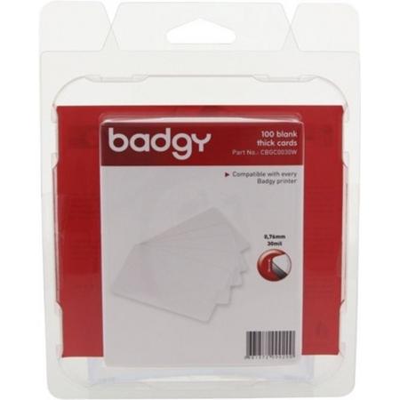 Badgy PVC Cards x100