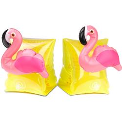 Flamingo zwembandjes - opblaasbaar - zwemband - zwemvleugels - zwemgordel - veilig - zwemmen - evooni - kinderen - 3-6 jaar - 15 tot 30kg - kers - aardbei - ananas - toekan - haai - unicorn - eenhoorn - krab