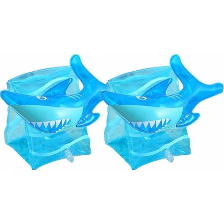 Haai zwembandjes - opblaasbaar - zwemband - zwemvleugels - zwemgordel - veilig - zwemmen - evooni - kinderen - 3-6 jaar - 15 tot 30kg - kers - aardbei - ananas - toekan - haai - unicorn - eenhoorn - krab