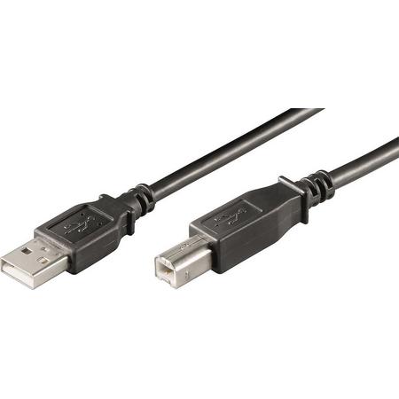 Ewent EW-UAB-030 USB-kabel 3 m 2.0 USB A USB B Zwart