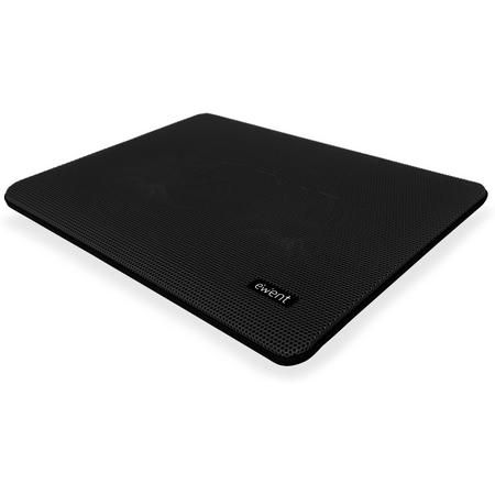 Ewent EW1256 17 1000RPM Zwart notebook cooling pad