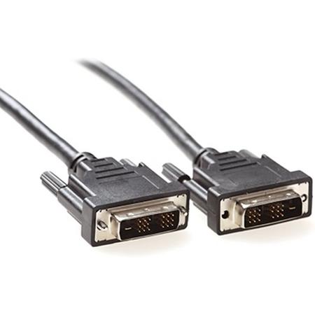 Ewent EW9830 2m DVI-D DVI-D Zwart DVI kabel