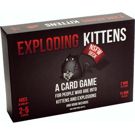 Exploding Kittens NSFW Edition - Engelstalig Kaartspel
