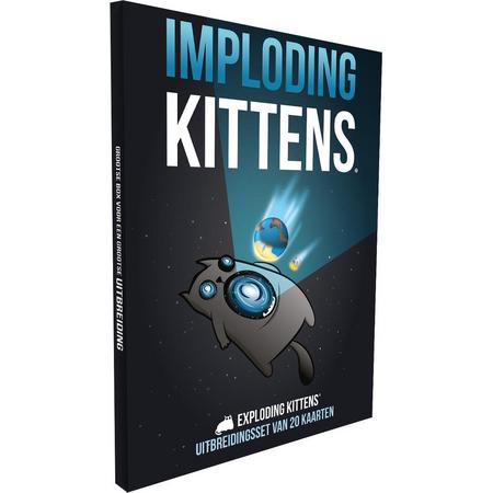 Imploding Kittens -Exploding Kittens Uitbreiding - Nederlandstalig Kaartspel