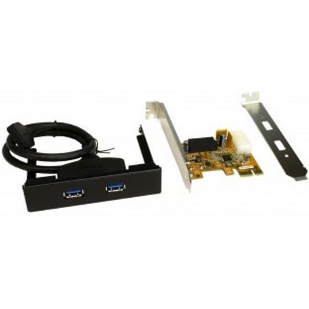 EXSYS EX-11099-2 Intern USB 3.0 interfacekaart/-adapter