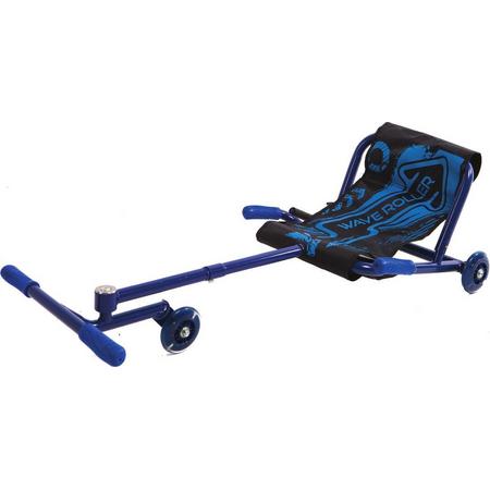 Blauw EzyRoller-Waveroller- Skelter- ezy roller- wave roller-ligfiets-kart-buitenspeelgoed