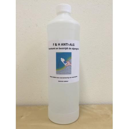 Anti Alg 1L voor zwembaden - Fles 1Ltr 1 Liter F & H
