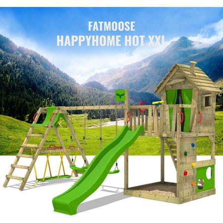 FATMOOSE HappyHome Hot XXL met Surfswing en twee Schommels