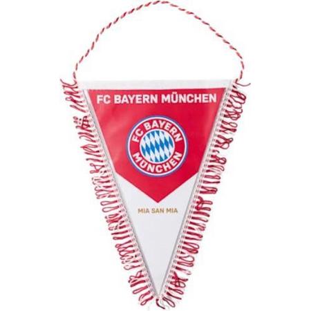 FC Bayern Wimpel - 28 x 20 cm - rood/wit