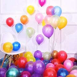 100 Balloons Assorted Color 12 Inches Rainbow Latex Balloons, Multicolor Bright Balloons for Party Decoration, Birthday Party Supplies or Arch Garland Decoration