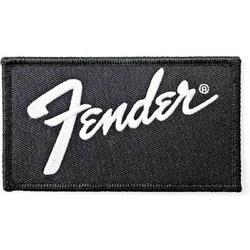 Fender Patch Logo Zwart
