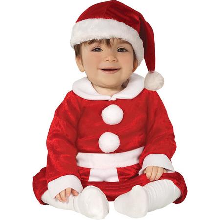 FIESTAS GUIRCA, S.L. - Kerstvrouw kostuum voor babys - 80/86 (6-12 maanden) - Kinderkostuums